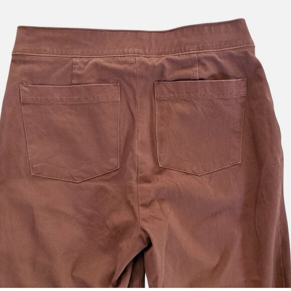 Spanx On-The-Go Ankle Slim Straight Pull On Pants Bronze Glow Women's size M - Picture 8 of 8